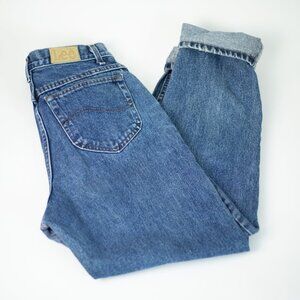 Vintage 90s Lee High Waisted Mom Jeans Made in USA Size 10